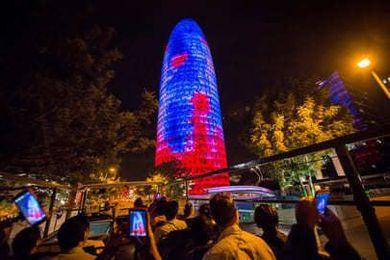 Barcelona Night Tour Bus